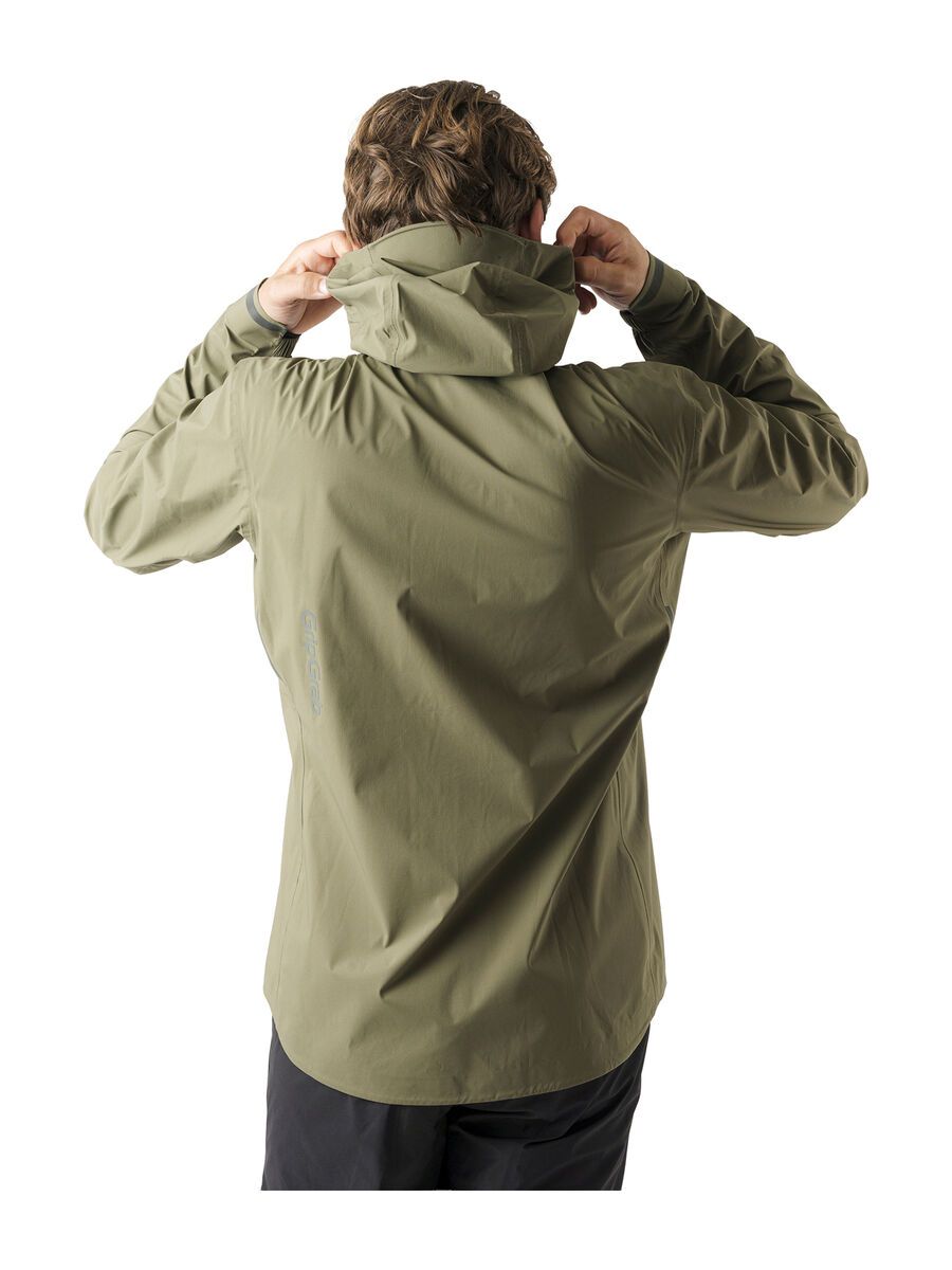 GripGrab EXPLR Waterproof Lightweight Jacket, olive green - Bild 6