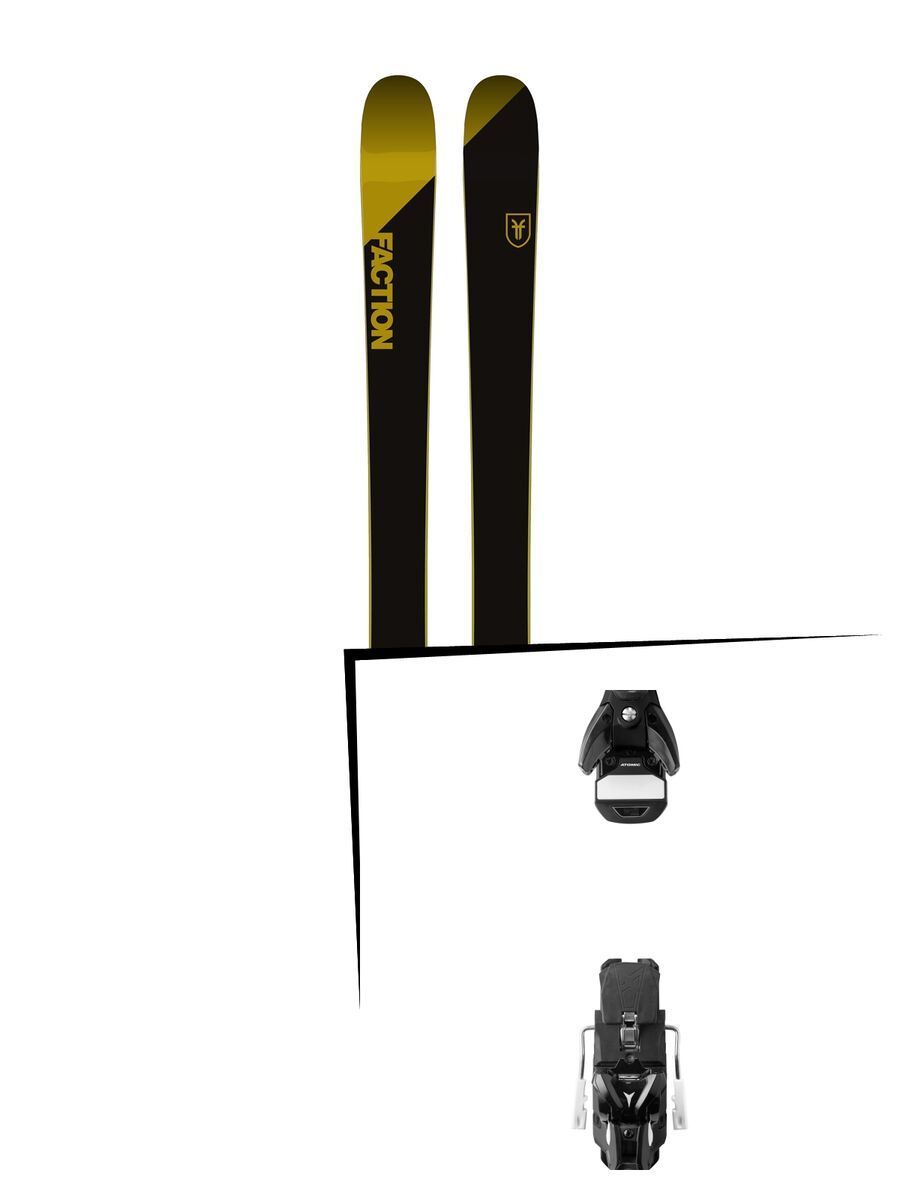 Set: Faction Candide 2.0 2018 + Atomic STH 13 WTR black/gun metal - Bild 1