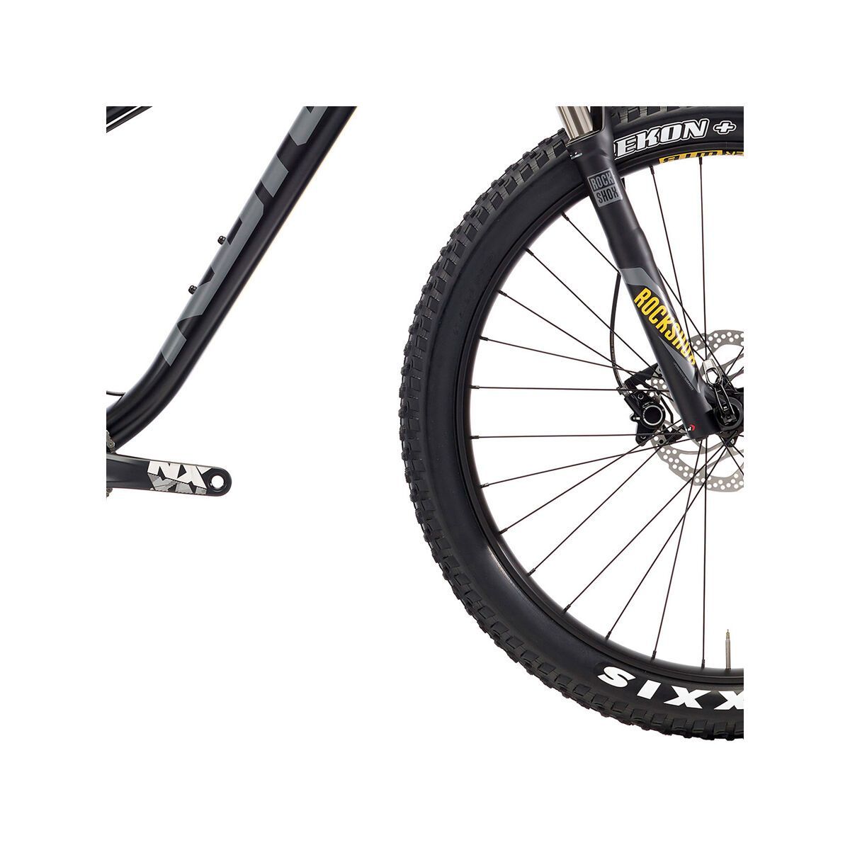 Kona Big Honzo, matt black w/ gray & yellow decals - Bild 4