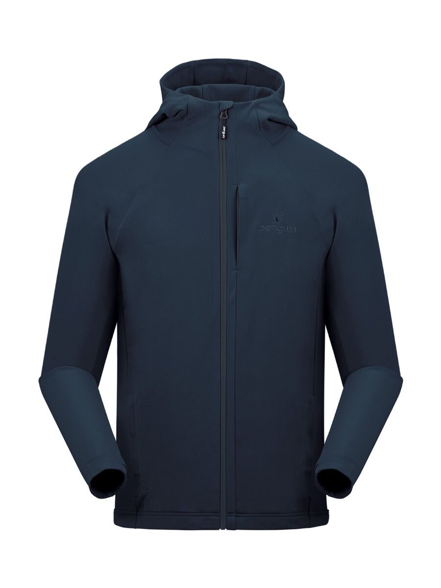 Penguin Männer Stretch Fleece Hoodie, midnight - Bild 1