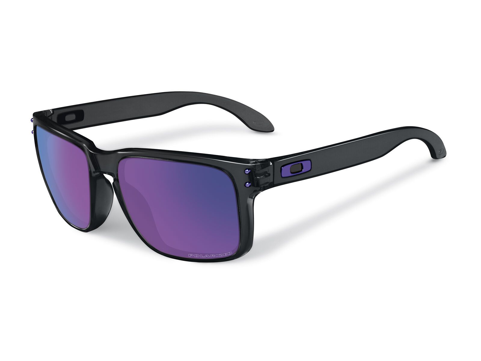 Oakley Holbrook Polarized Ink Collection, black ink/Lens: violet iridium polarized - Bild 1