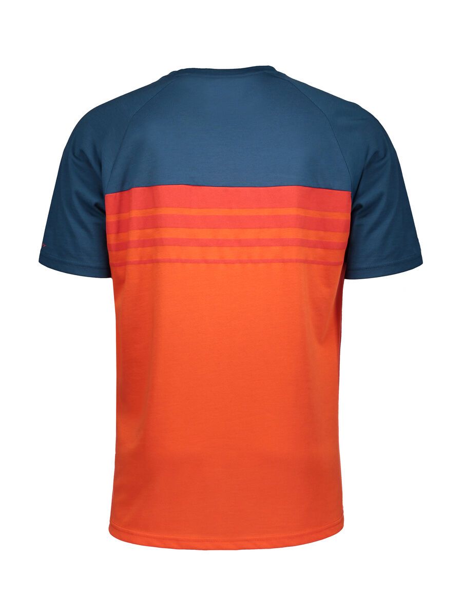 Scott Trail 80 DRI S/SL Shirt, tangerine orange/eclipse blue - Bild 2
