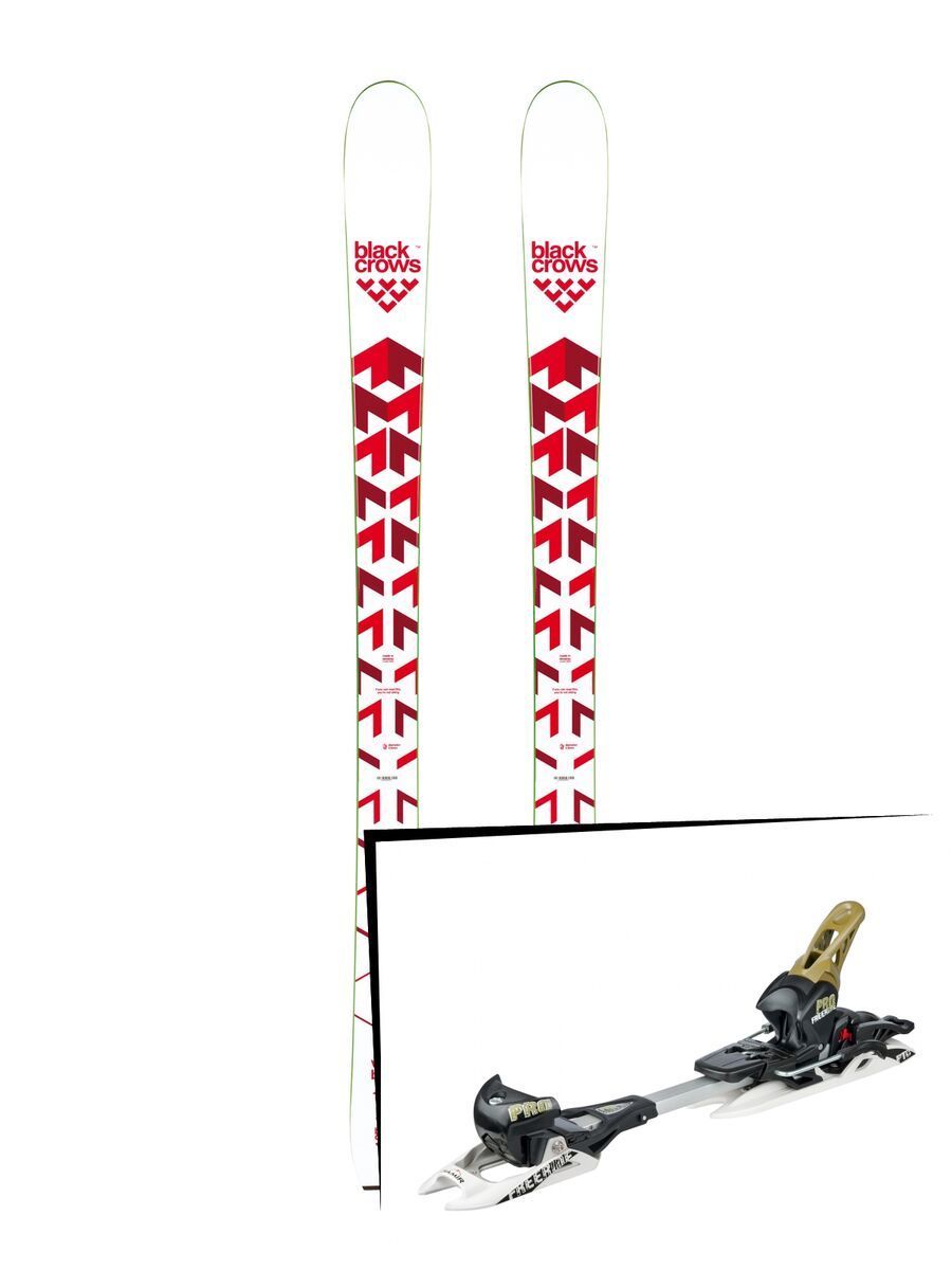 Set: Black Crows Vertis Birdie 2019 + Fritschi Diamir Freeride Pro schwarz-olive - Bild 1
