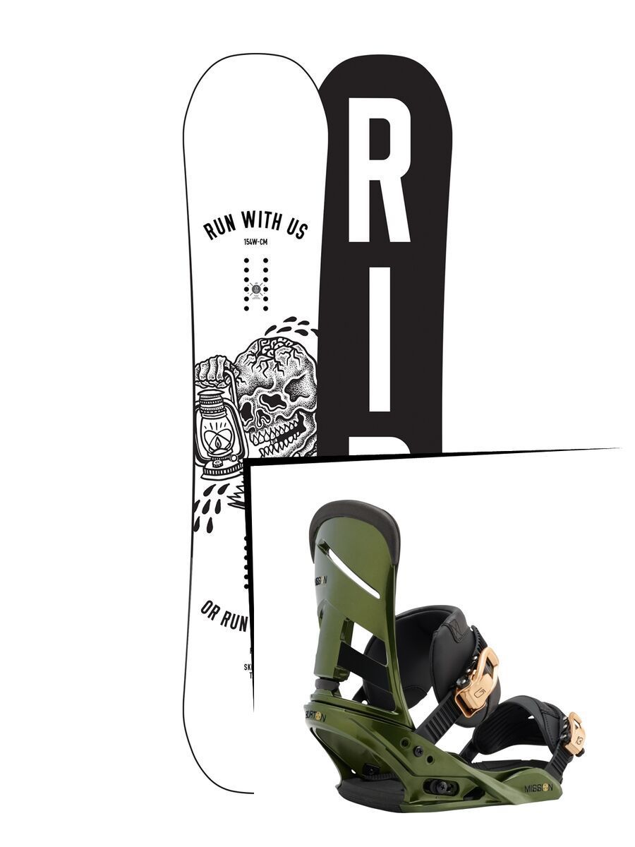Set: Ride Burnout 2017 + Burton Mission (1712882S) - Bild 1