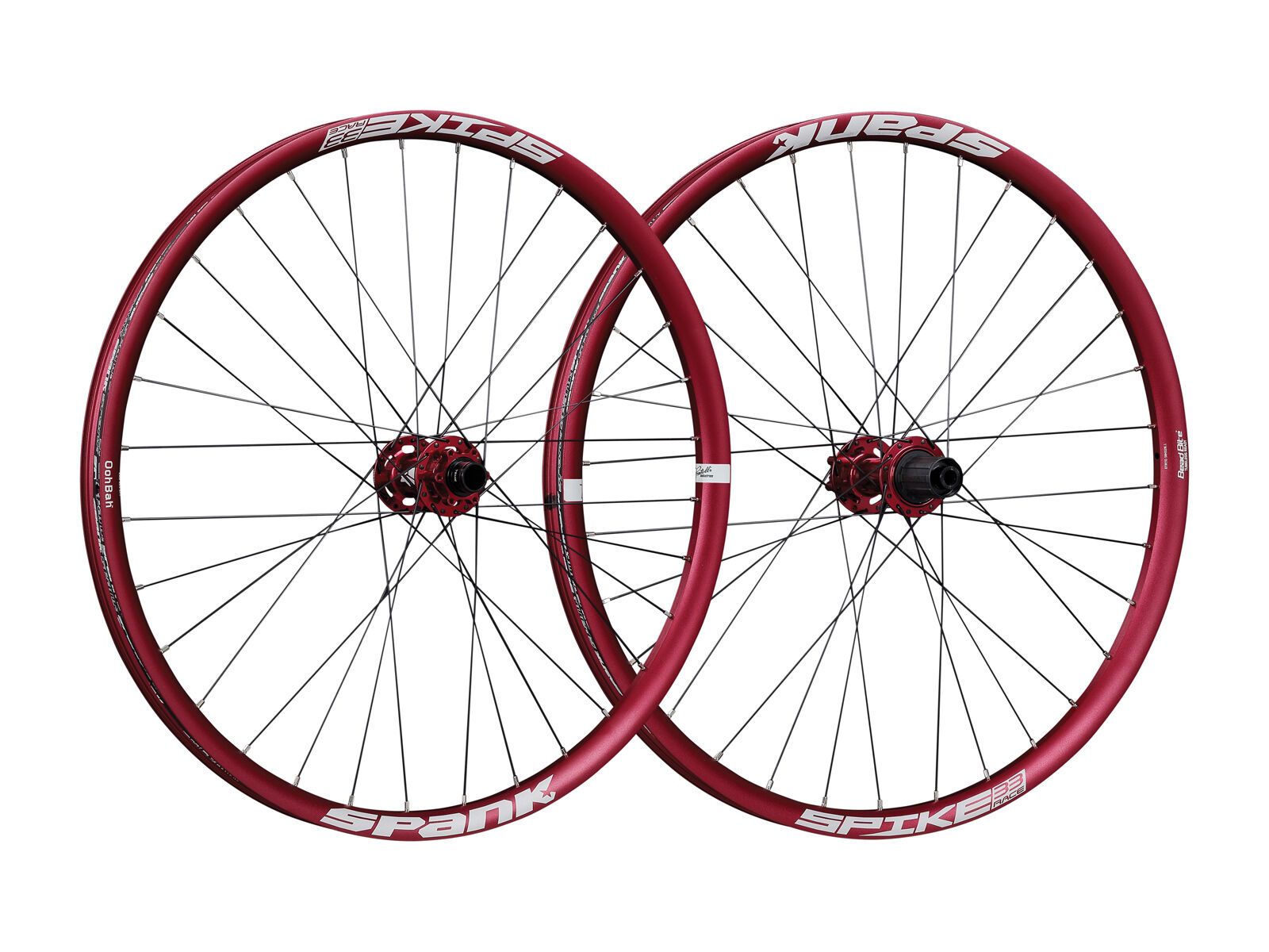 Spank Spike Race 33 Wheelset 27.5, red - Bild 1