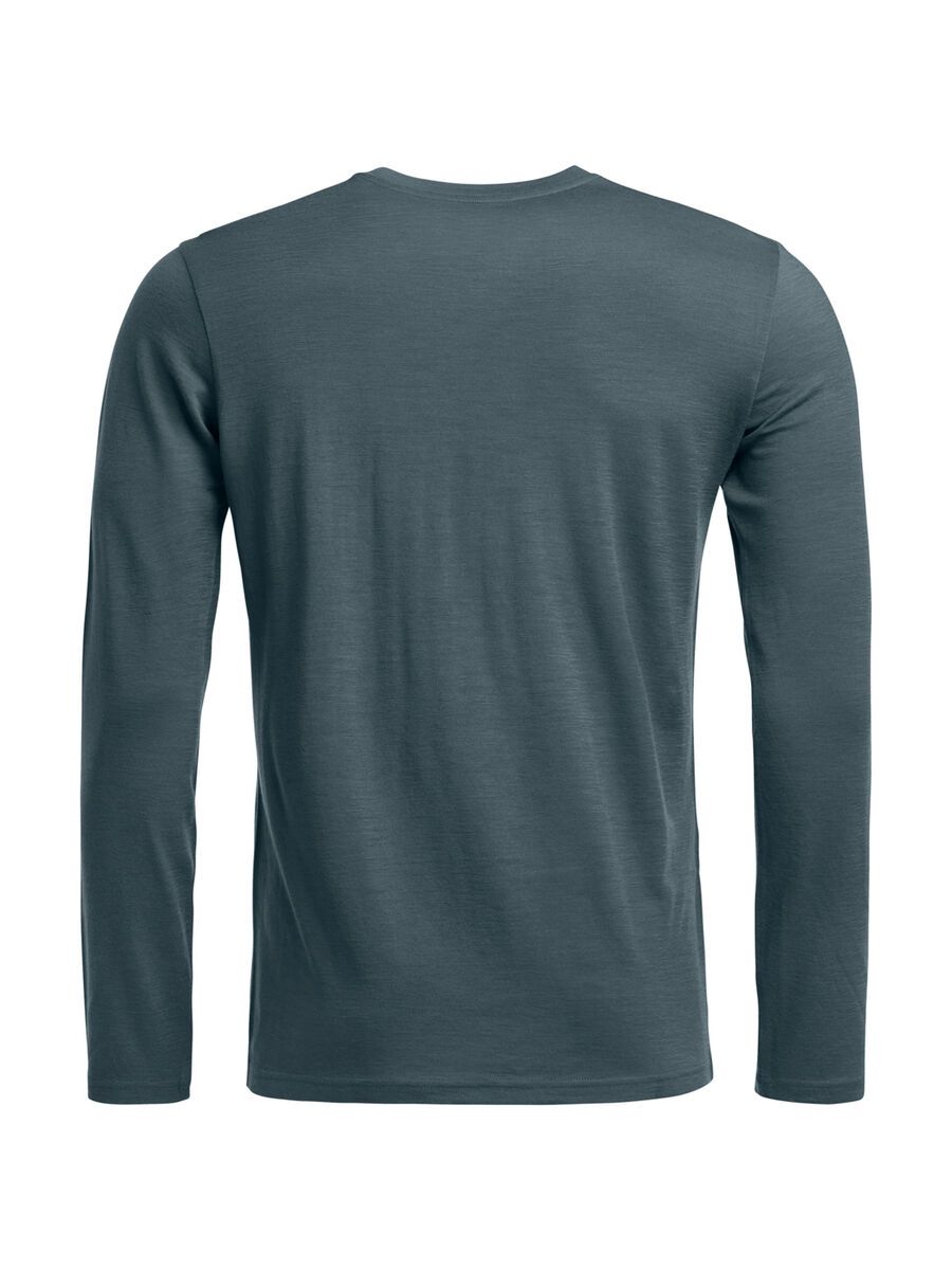 Ortovox 185 Rock'n'wool Long Sleeve M, dark arctic grey - Bild 2