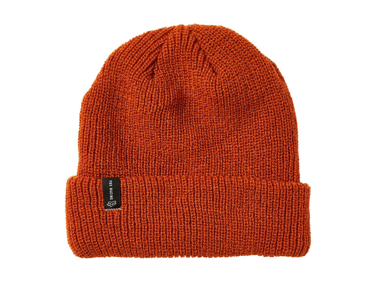 Fox Machinist Beanie, brnt org - Bild 1