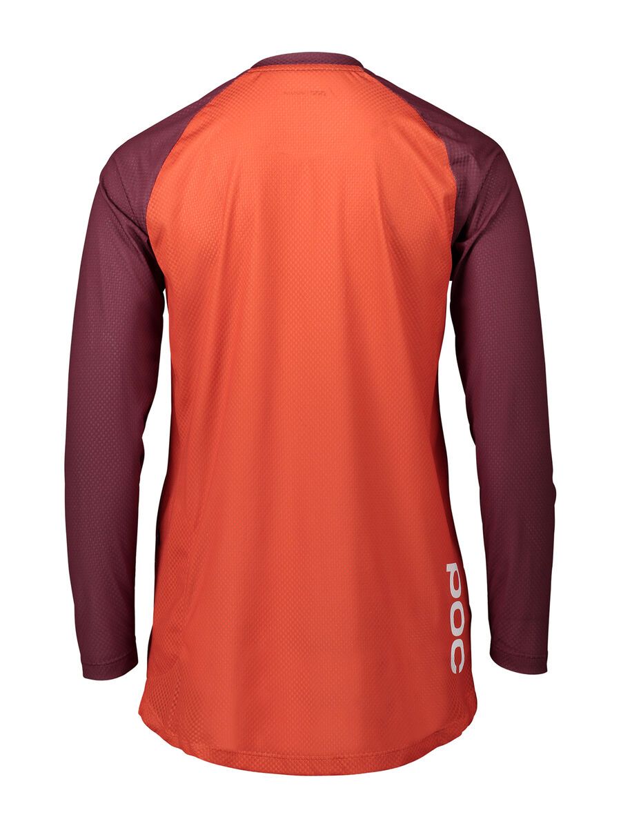 POC W's MTB Pure LS Jersey, propylene red/agate red - Bild 2