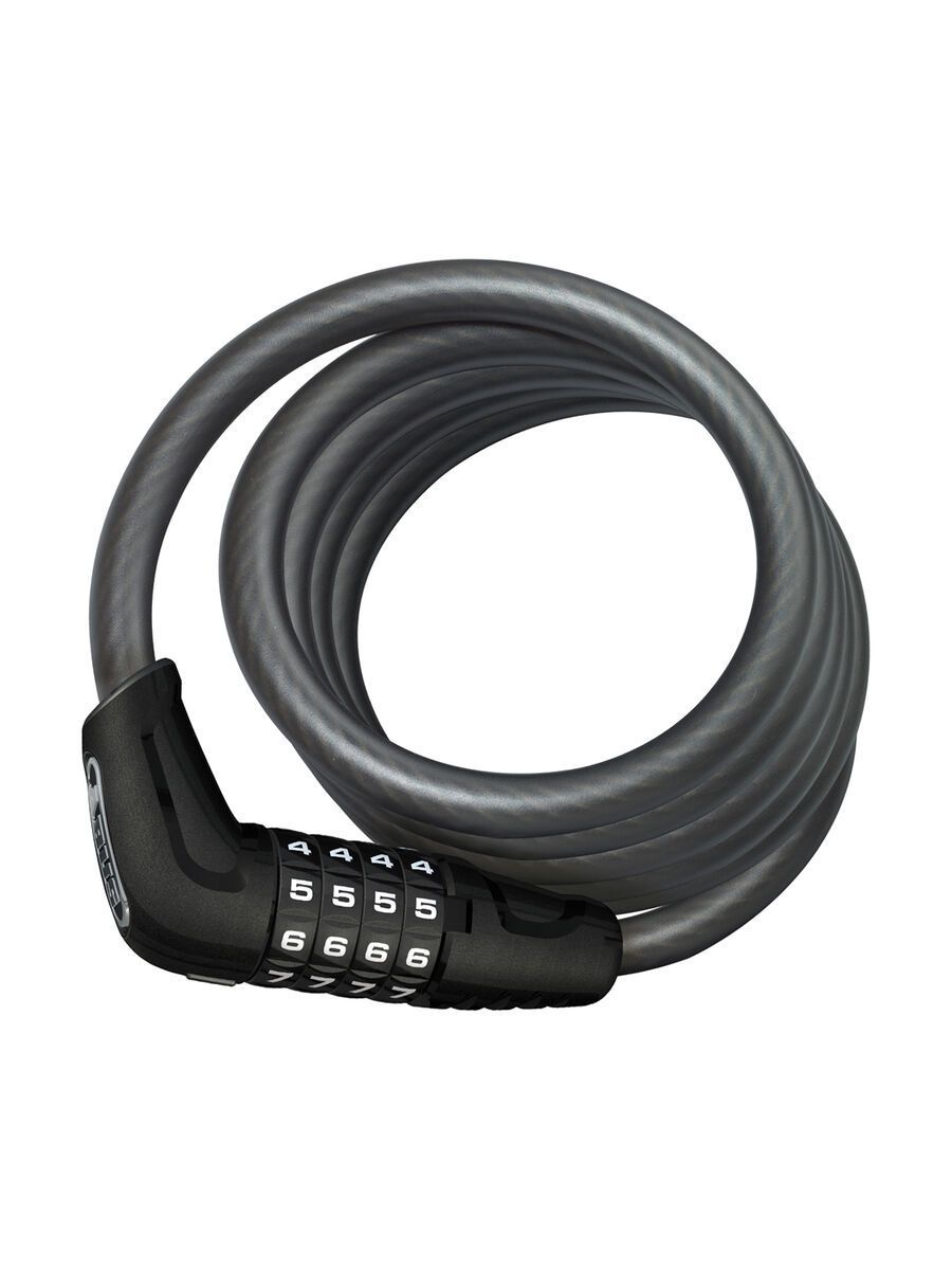 Abus Numero 5510C/180 + Halter SCMU, schwarz - Bild 1