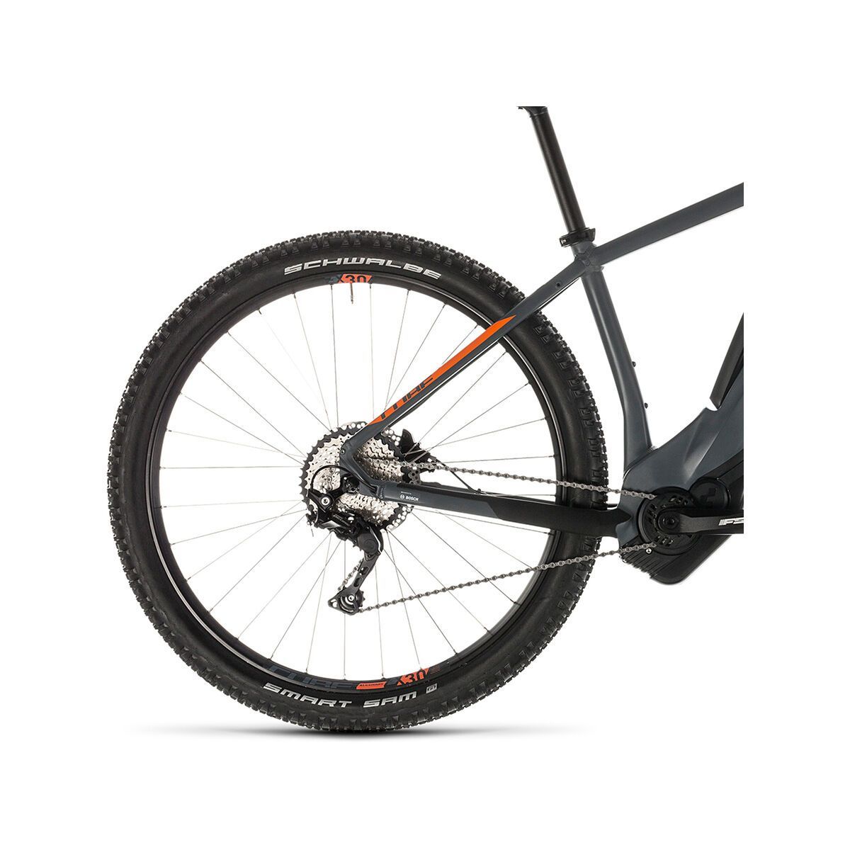 Cube Reaction Hybrid Pro 400 27.5, grey´n´orange - Bild 4