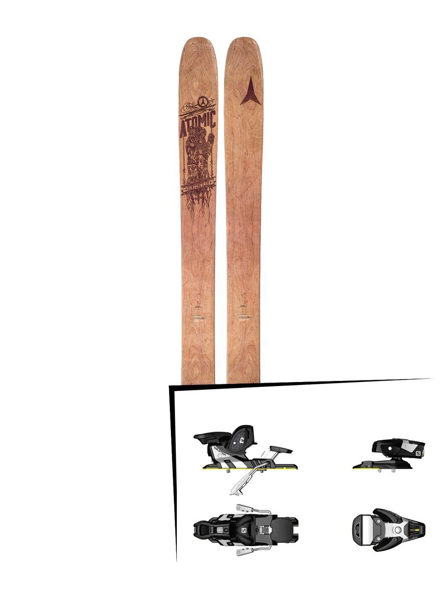 Atomic Set: Bent Chetler 2016 + Salomon STH2 WTR 13 - Bild 1