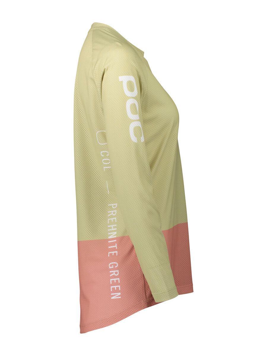 POC W's MTB Pure LS Jersey, prehnite green/rock salt - Bild 2