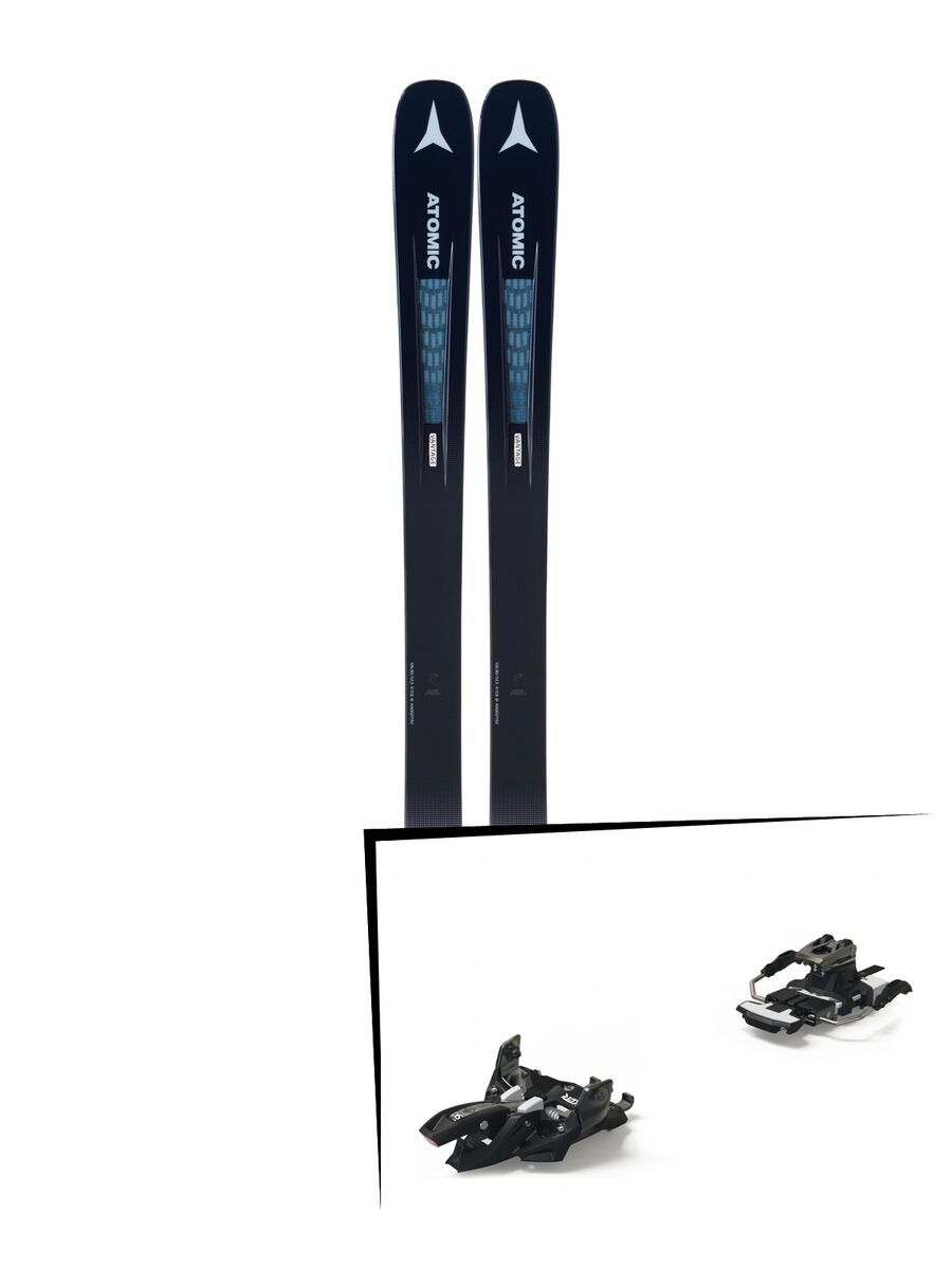 Set: Atomic Vantage 90 TI W 2019 + Marker Alpinist 9 Long Travel black/titanium - Bild 1