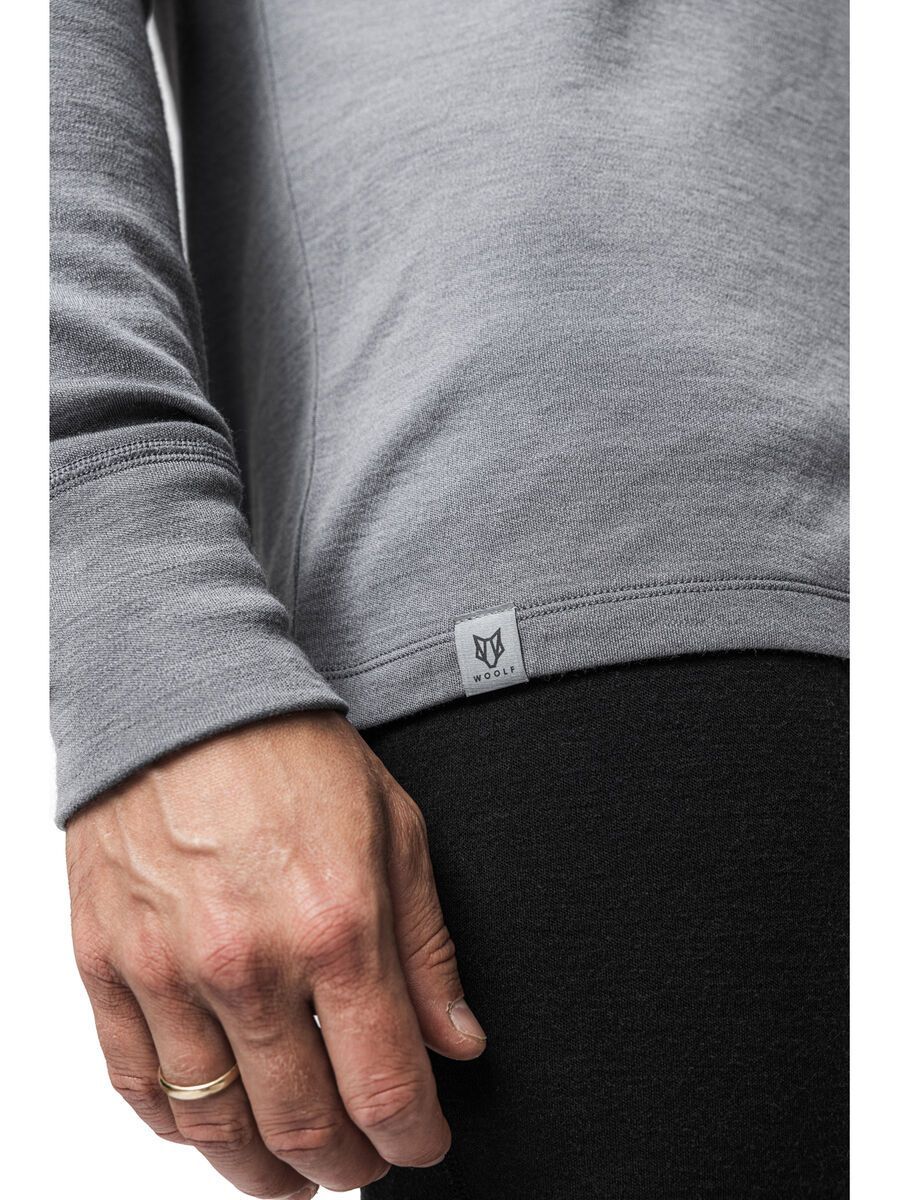 Woolf Merino Tuv LS, rock grey - Bild 9