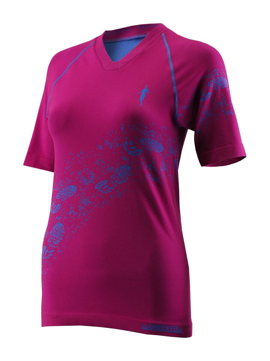 thoni mara Ti-Shirt Damen, amarena/azur - Bild 1
