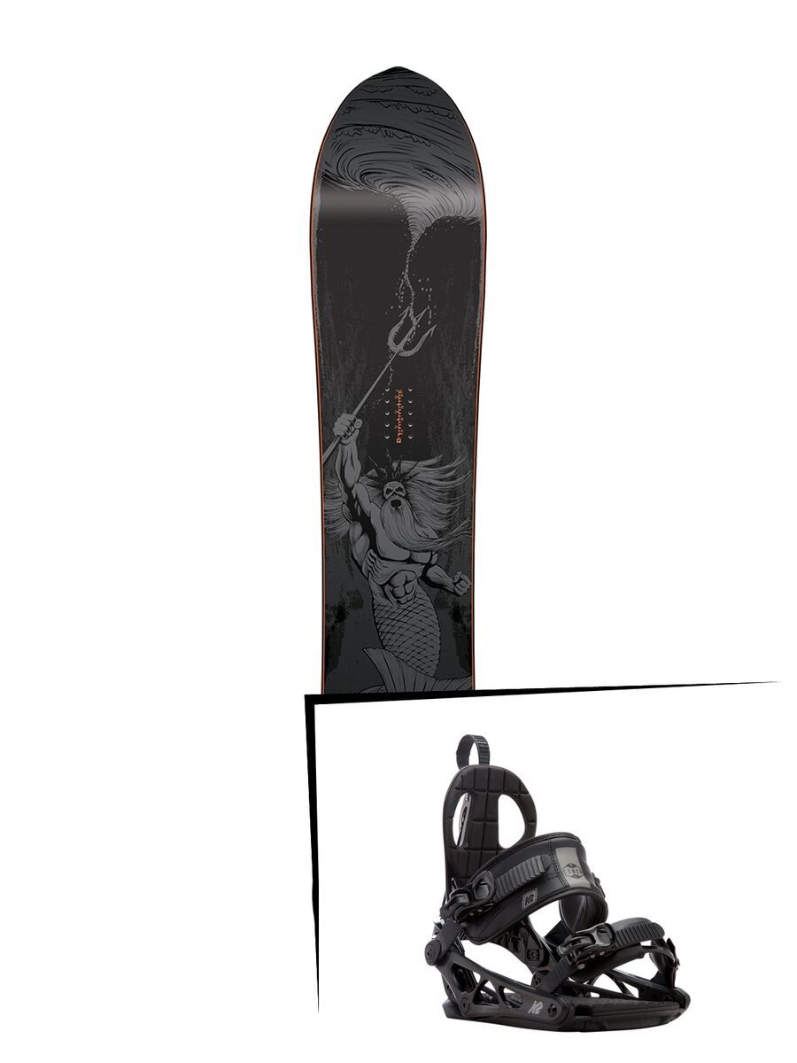 Set: Nitro Slash 2017 + K2 Cinch CTC (1728774S) - Bild 1