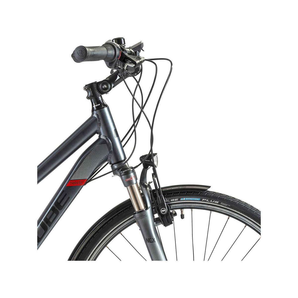 Cube Travel Hybrid Pro Lady, anthrazit/black/white/red - Bild 5