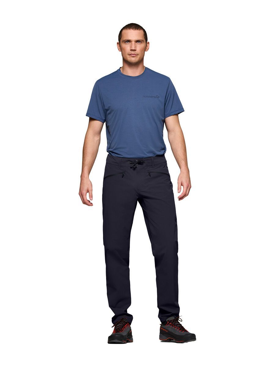 Norrona femund flex1 tech Pants M's, caviar black - Bild 4