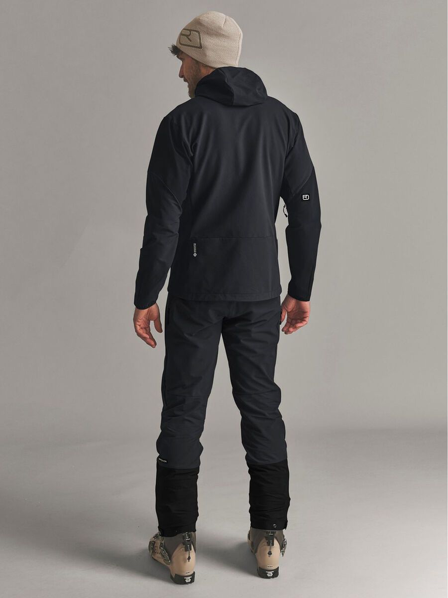 Ortovox Ortler Softshell Plus Jacket M, black raven - Bild 5