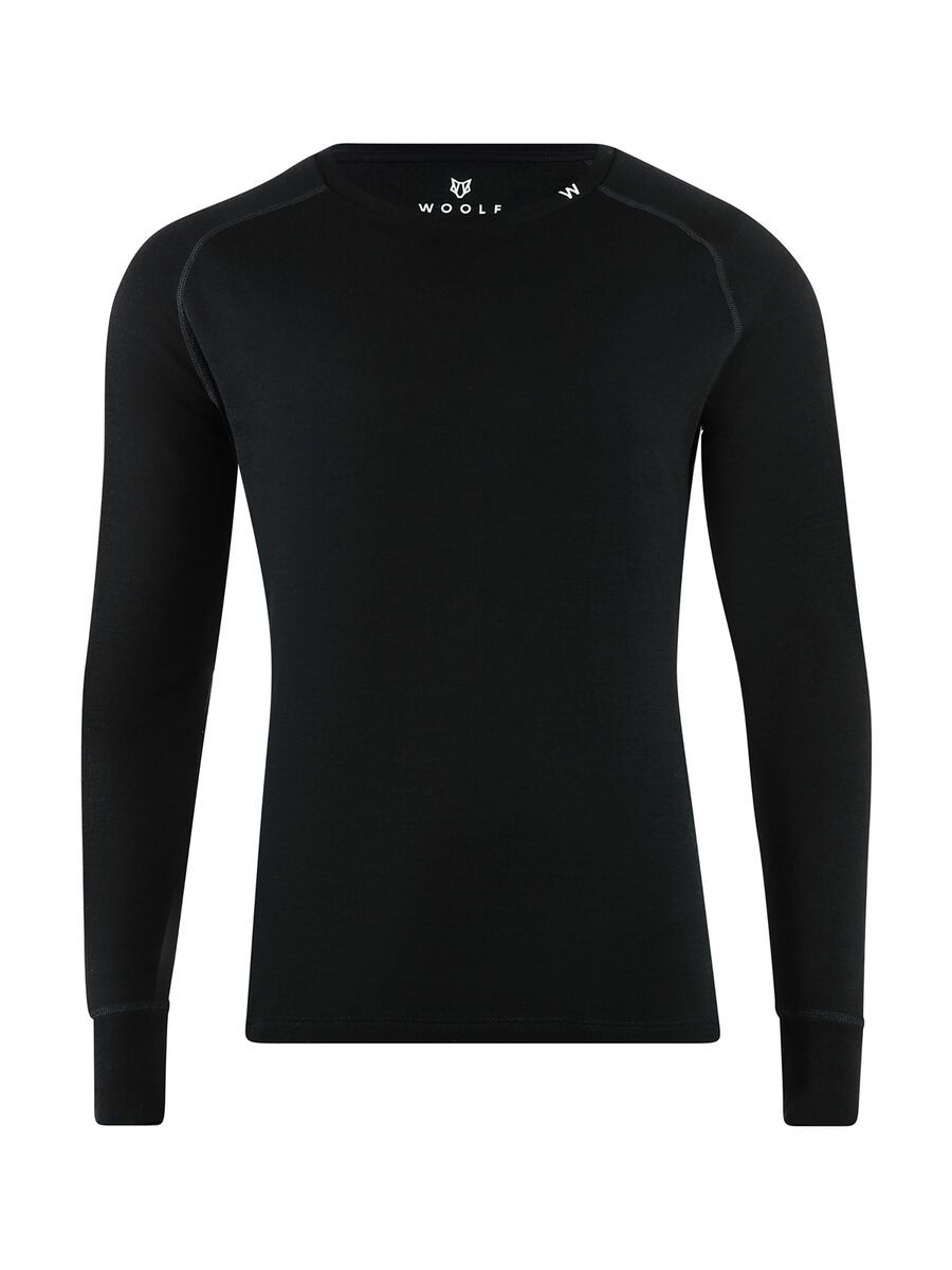 Woolf Merino Tuv LS, black - Bild 1