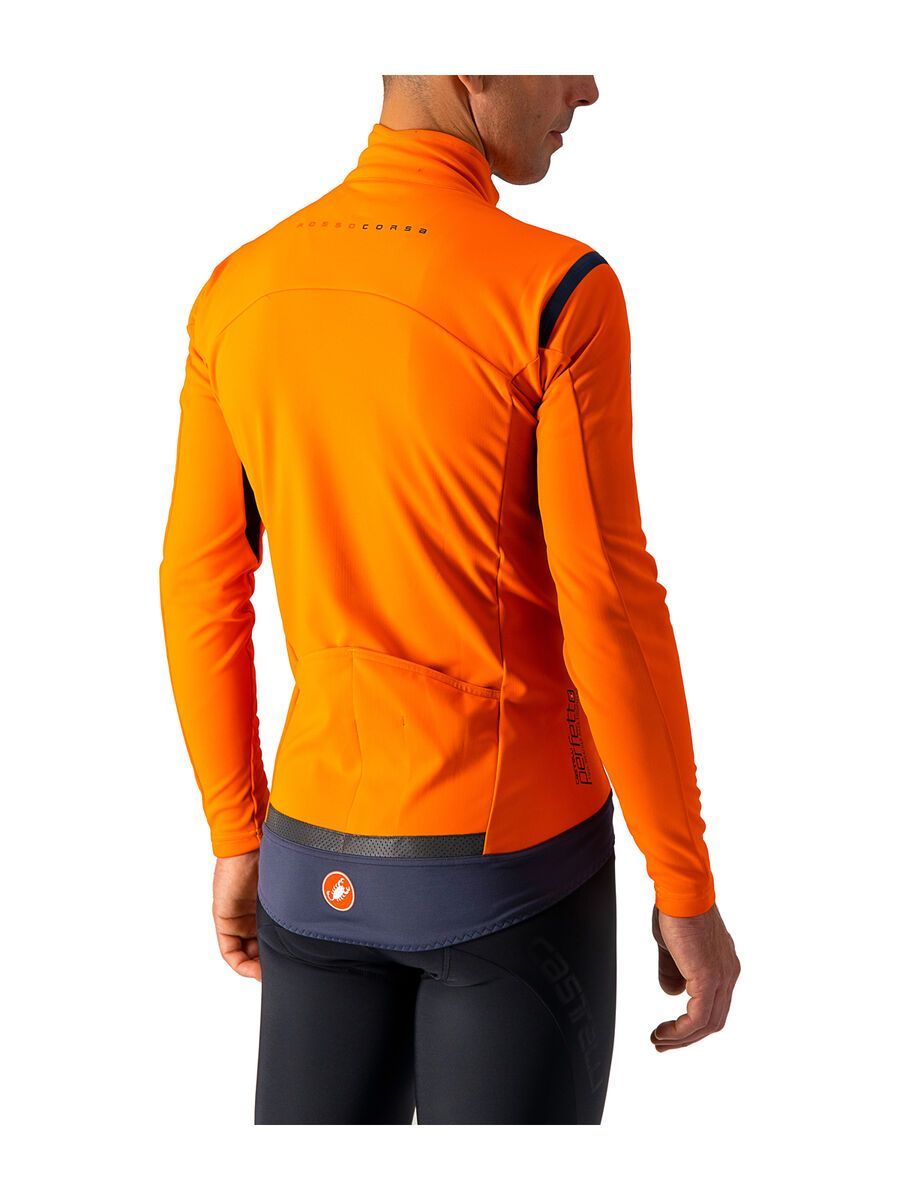 Castelli Perfetto RoS Long Sleeve, orange/steel blue - Bild 4