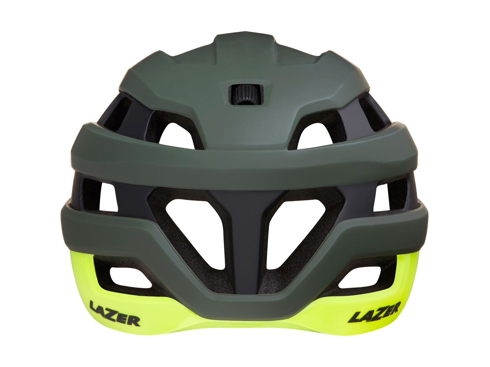 Lazer Sphere MIPS, matte dark green flash yellow - Bild 4