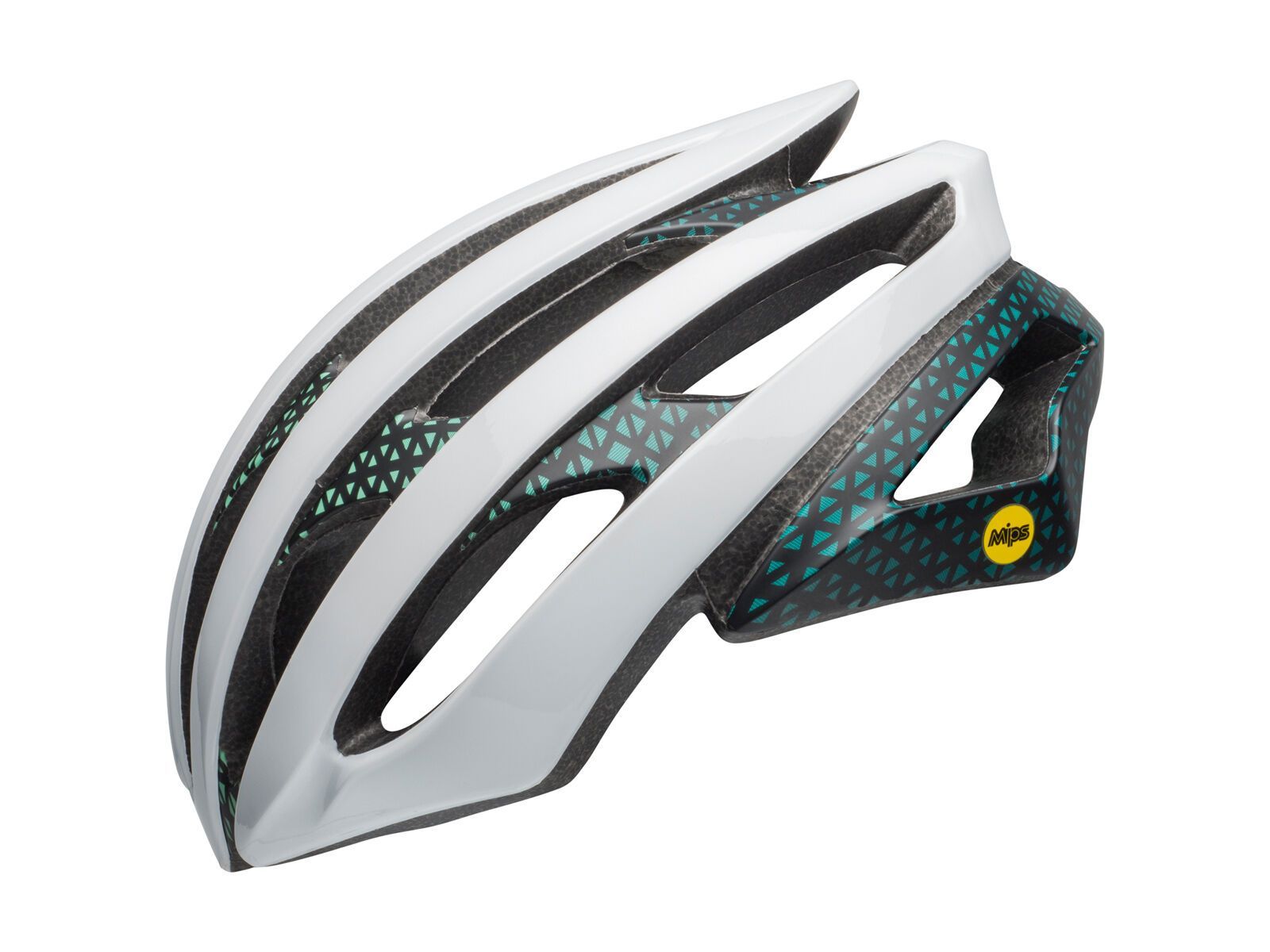 Bell Stratus MIPS, matte/gloss white/black/mint - Bild 6