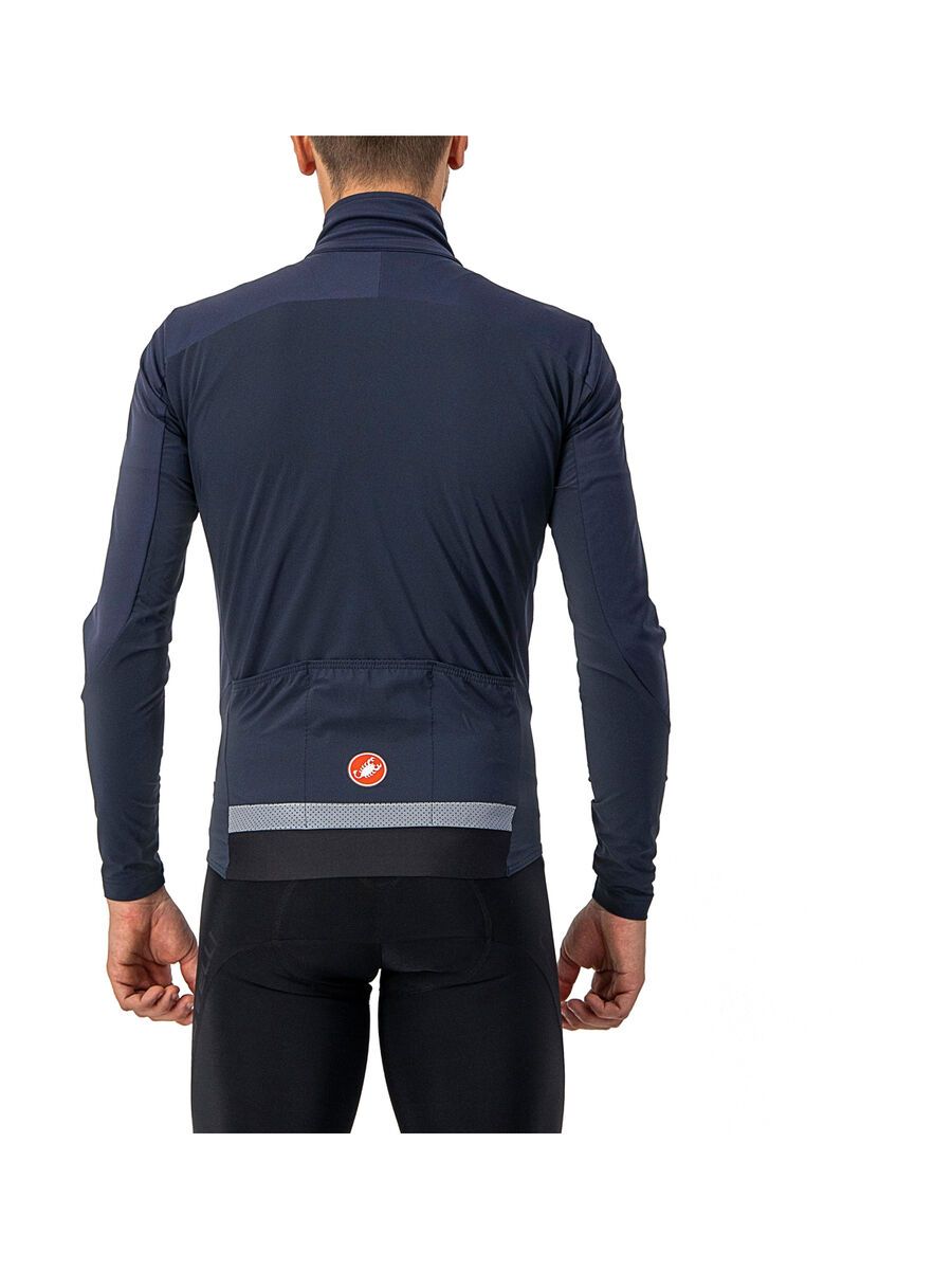 Castelli Beta RoS Jacket, savile blue/red - Bild 2