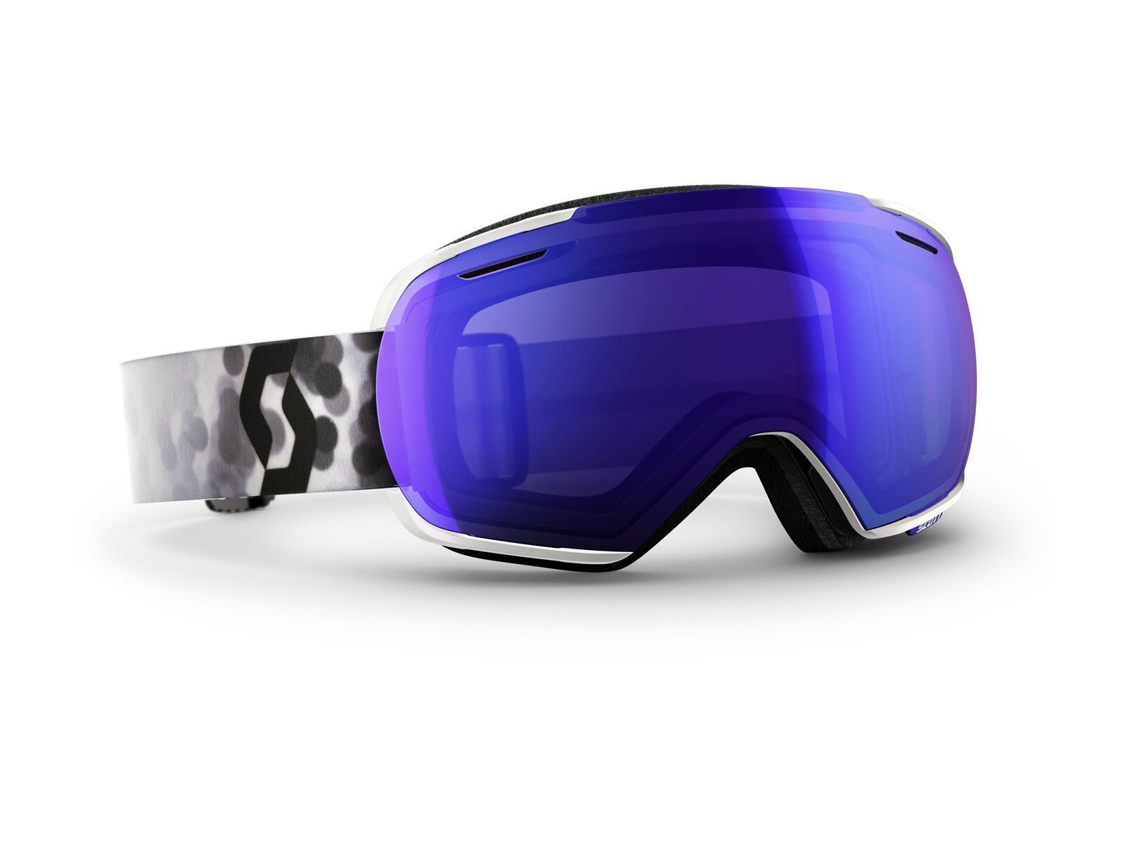 Scott Linx + Spare Lens, blur white/ls blue chrome - Bild 1