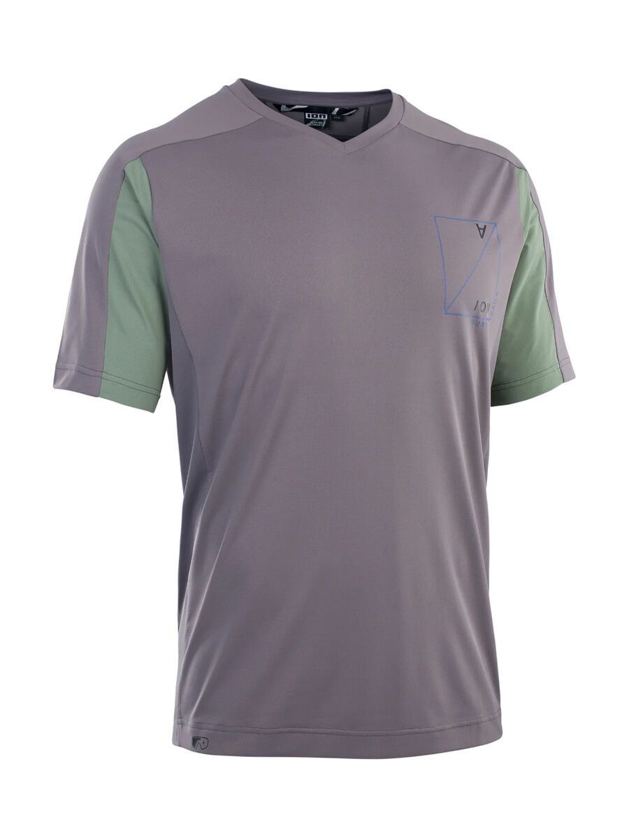 ION MTB Jersey Traze Amp AFT Short Sleeve Men, shark-grey - Bild 1