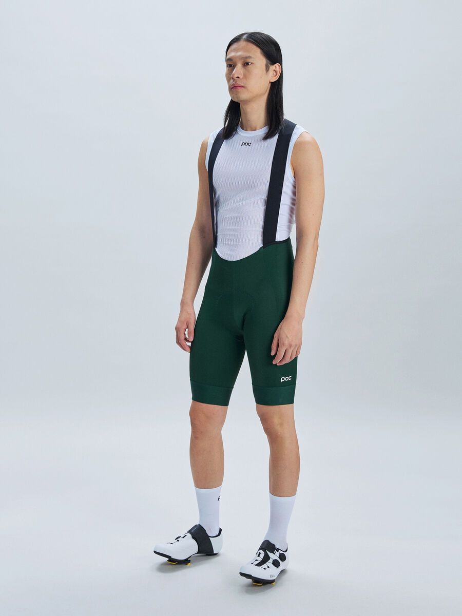 POC M's Cadence Bib Shorts, pargasite green - Bild 4