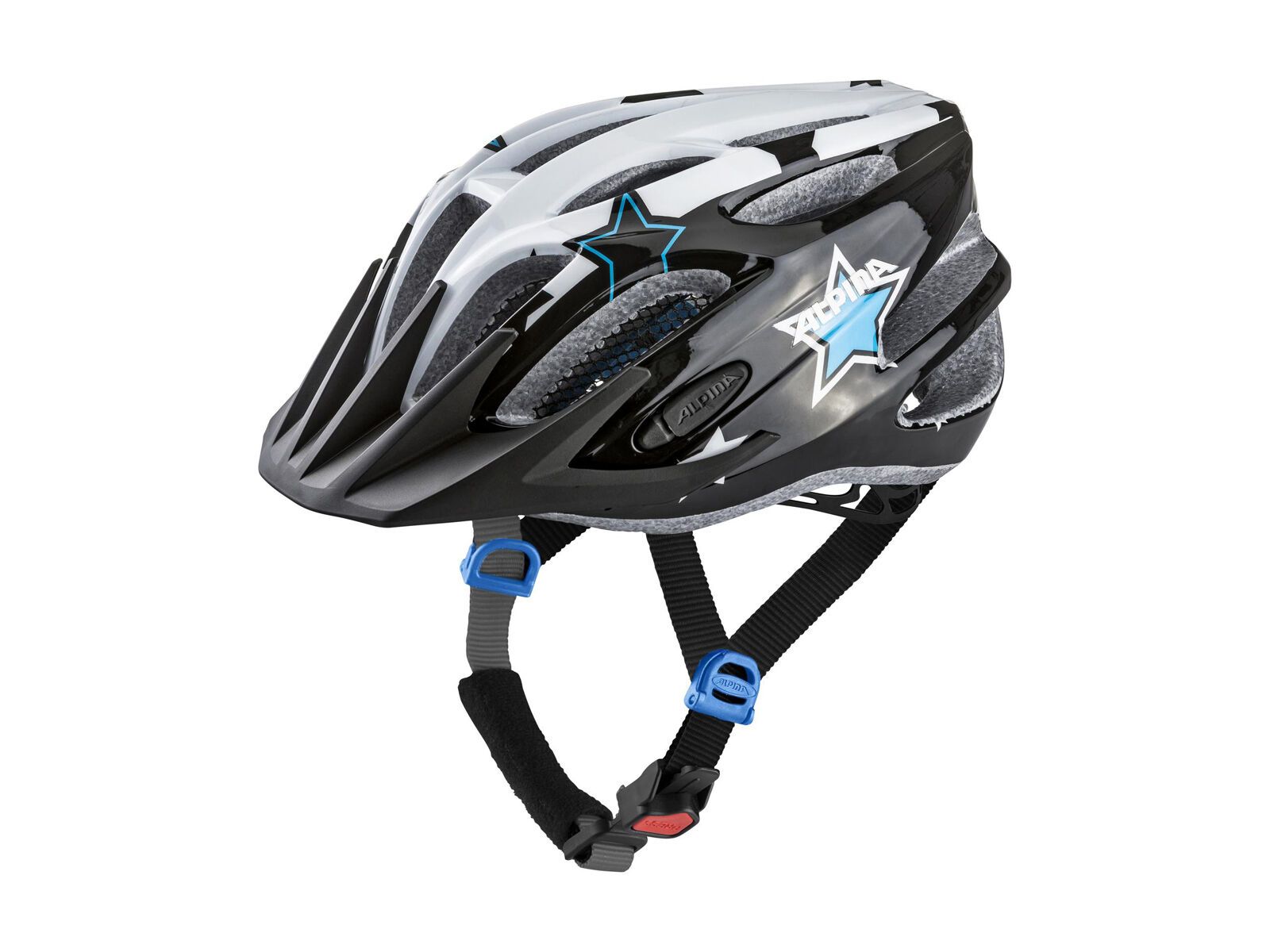 Alpina FB Jr. 2.0 Flash, black-white-blue - Bild 1