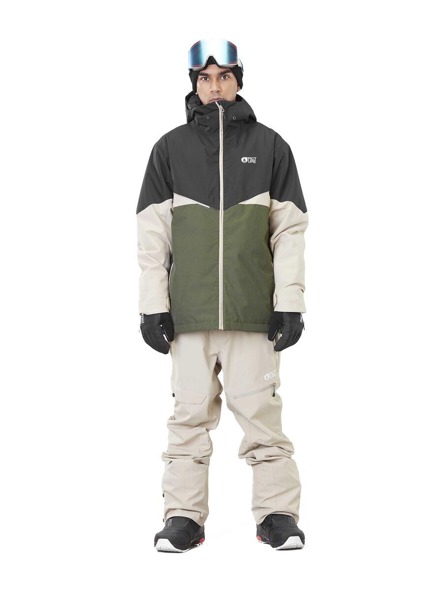 Picture Styler Jacket, black/lychen green - Bild 3