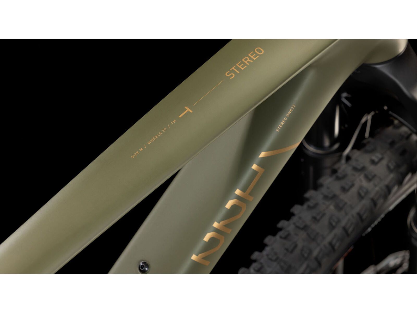 Cube Stereo One22 C:62 TM 29, dustyolive´n´gold - Bild 3