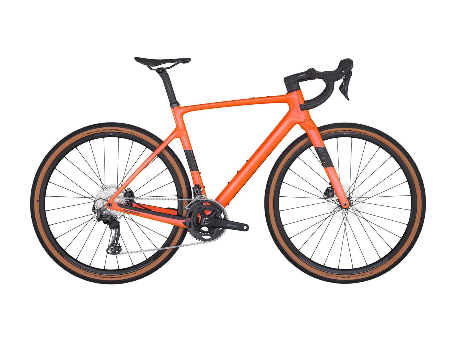 Scott Addict Gravel 40, acid orange - Bild 1