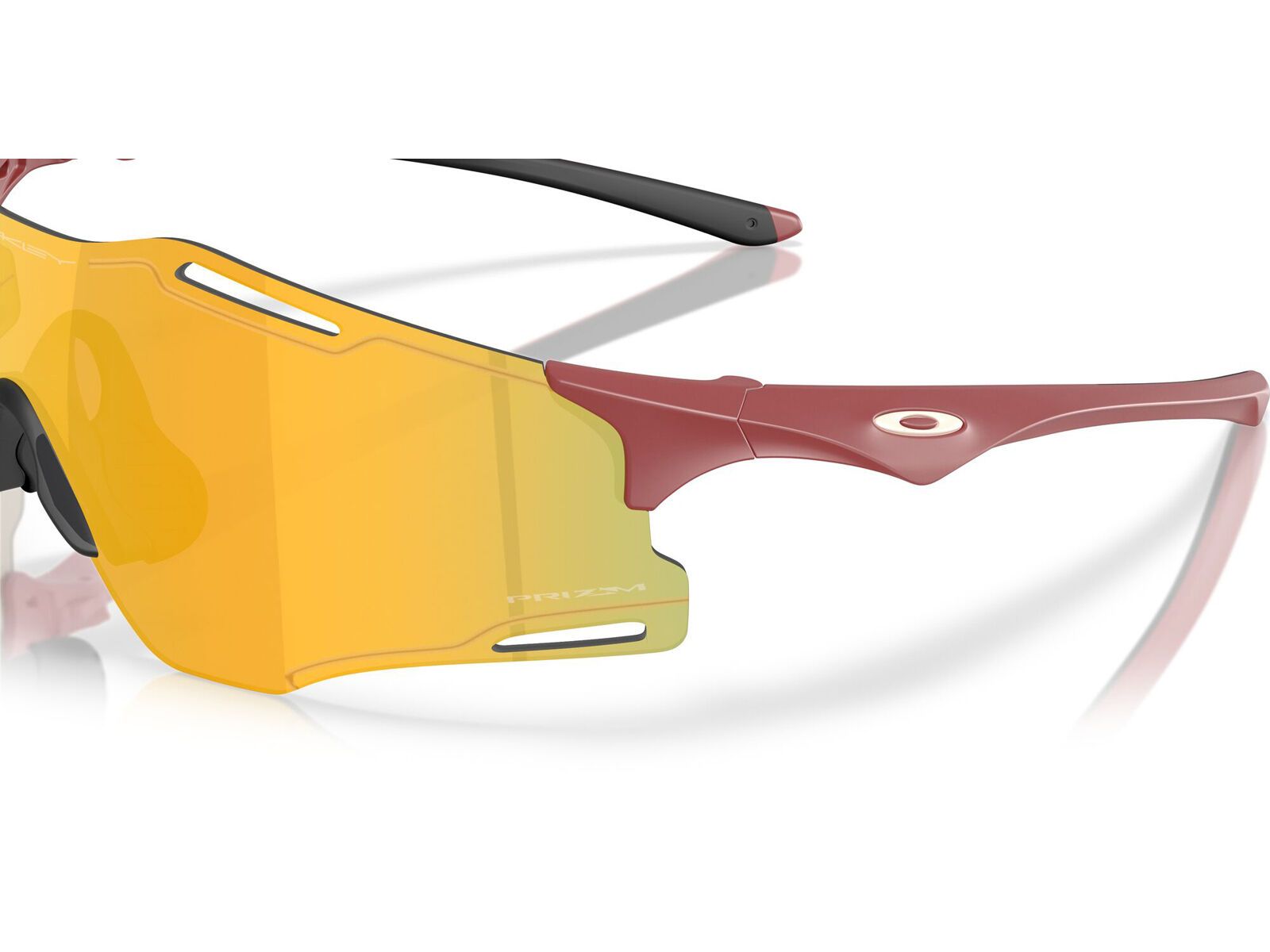 Oakley Cybr Zero Cyber Collection, Prizm 24k / matte iron red - Bild 4