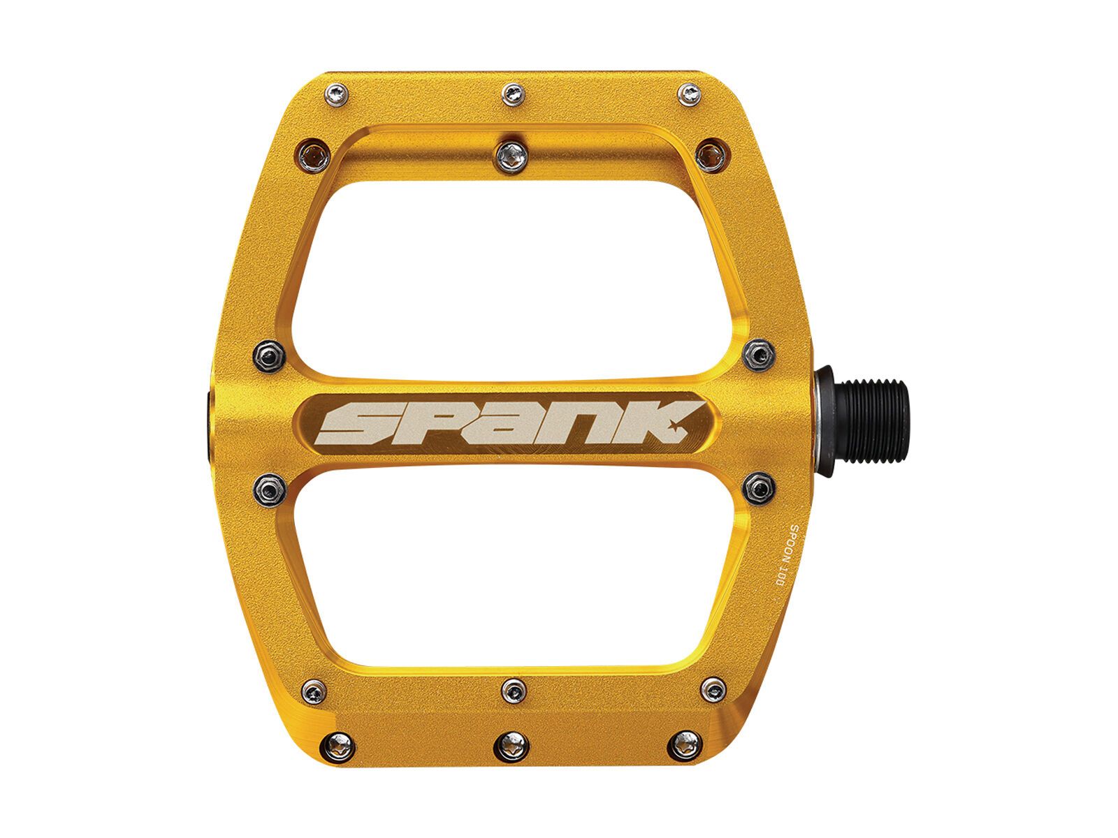 Spank Spoon Reboot Flat Pedal - M, gold - Bild 1