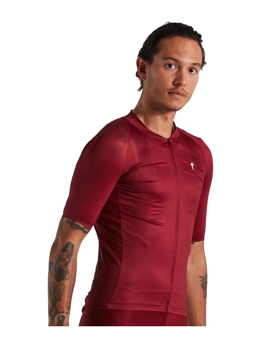 Specialized Men's SL Air Solid Short Sleeve Jersey, maroon - Bild 2