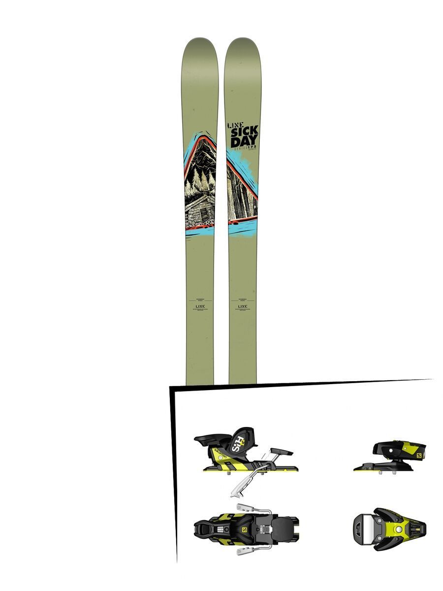 Line Set: Sick Day 95 2016 + Salomon STH2 WTR 13 - Bild 1