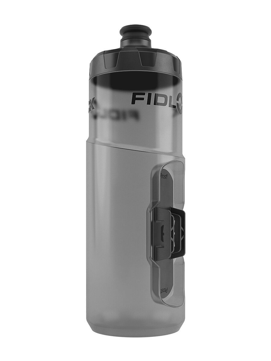 Fidlock Twist Bottle 600 + Uni Base, transparent black - Bild 2