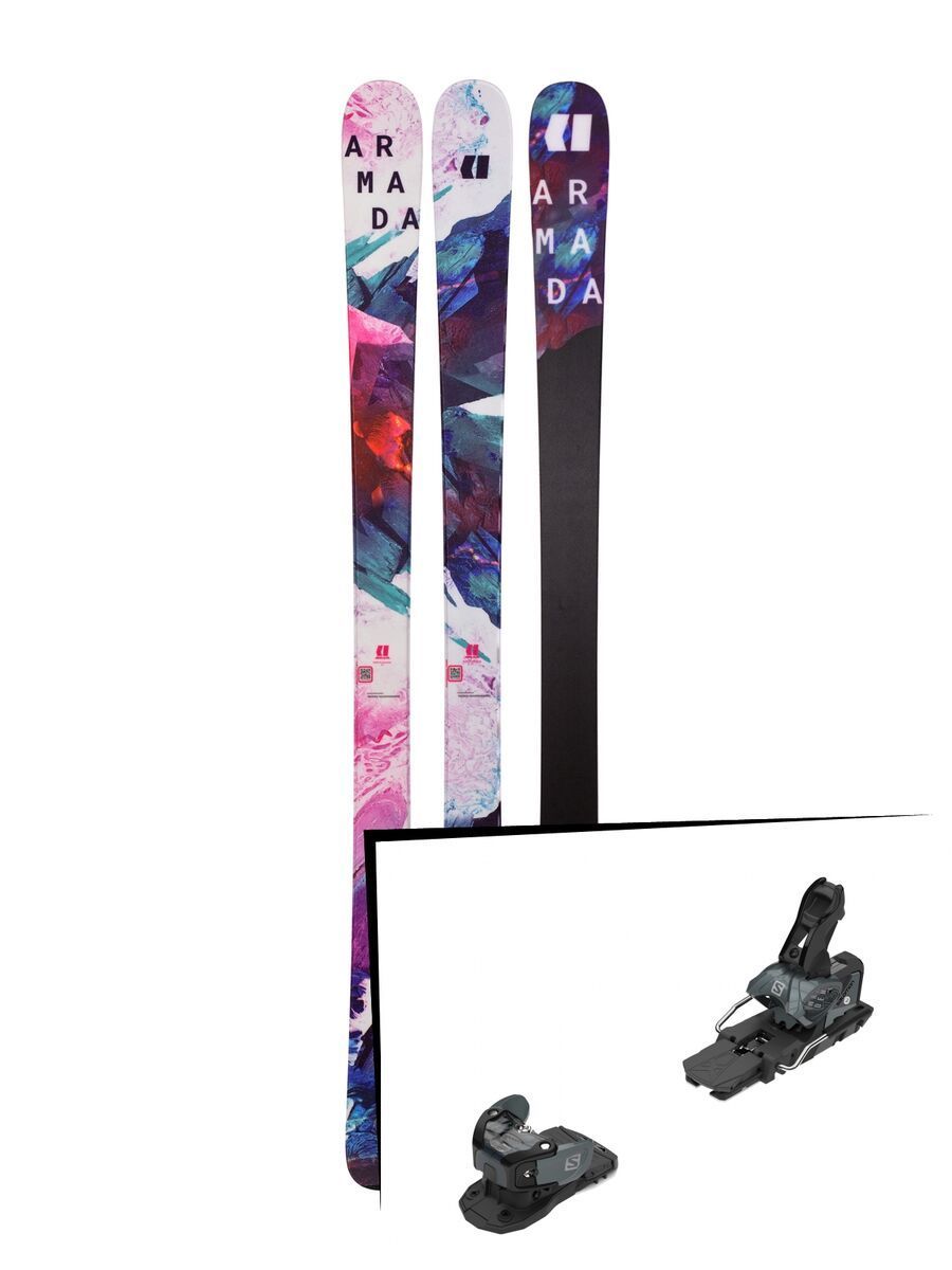 Set: Armada Victa 83 2019 + Salomon Warden MNC 13 black/grey - Bild 1