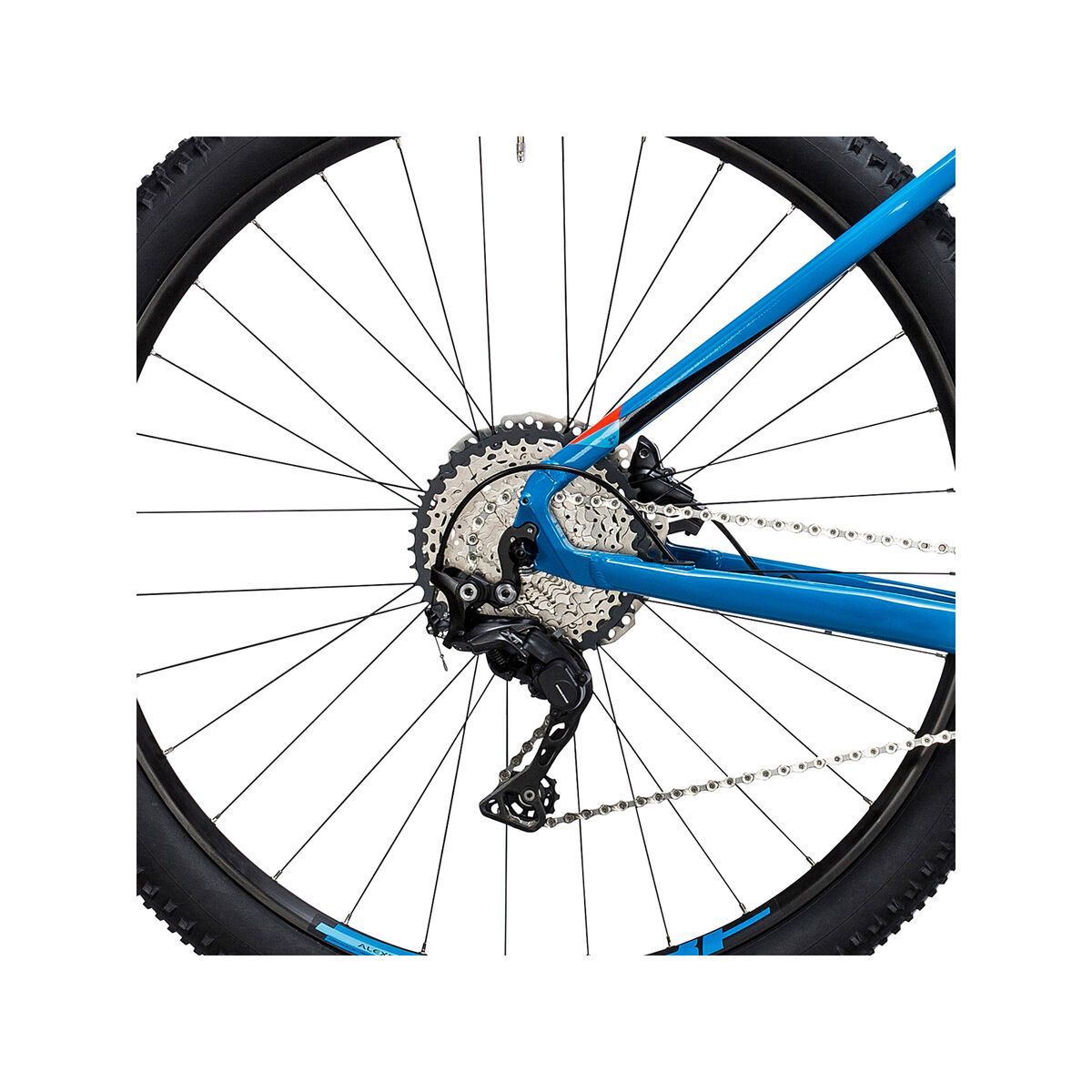 Cube Reaction Hybrid HPA Race 500 27.5, blue´n´flashred - Bild 4