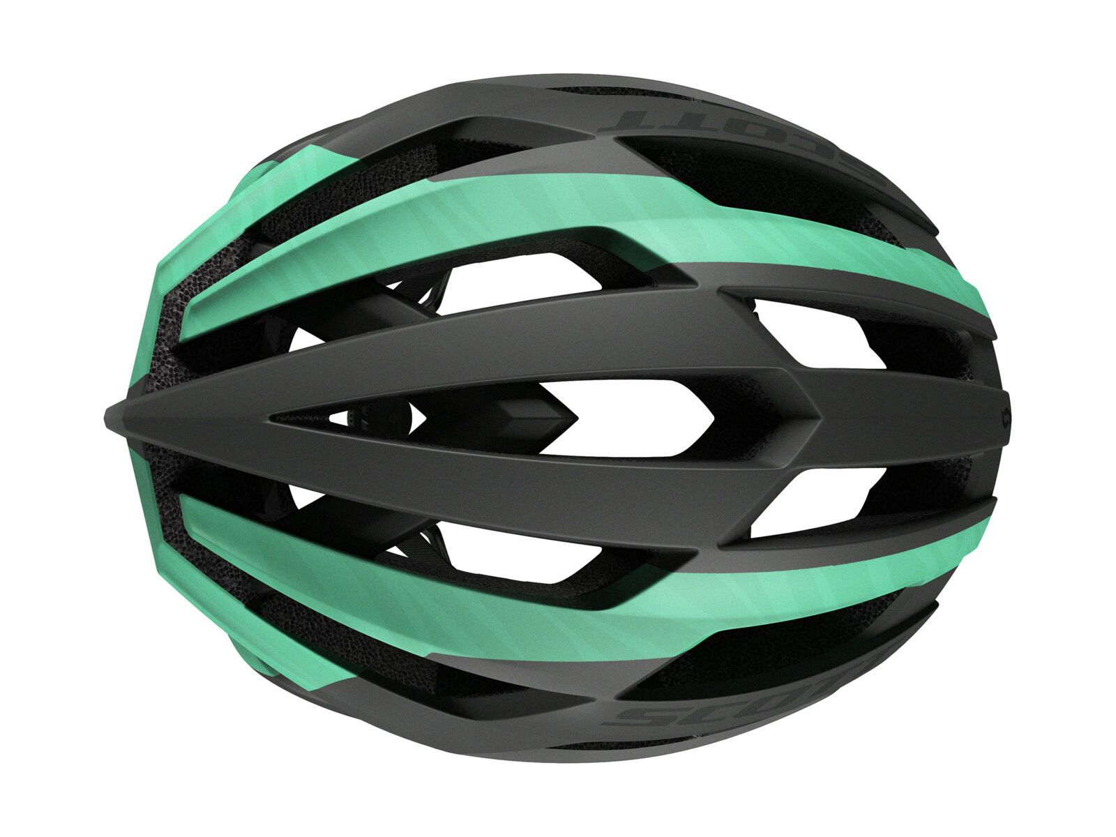 Scott Arx Helmet, black/opal green - Bild 3