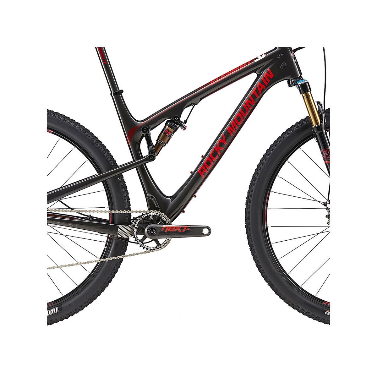 Rocky Mountain Element 990 RSL, gloss carbon/rocky mountain red/oxblood - Bild 3