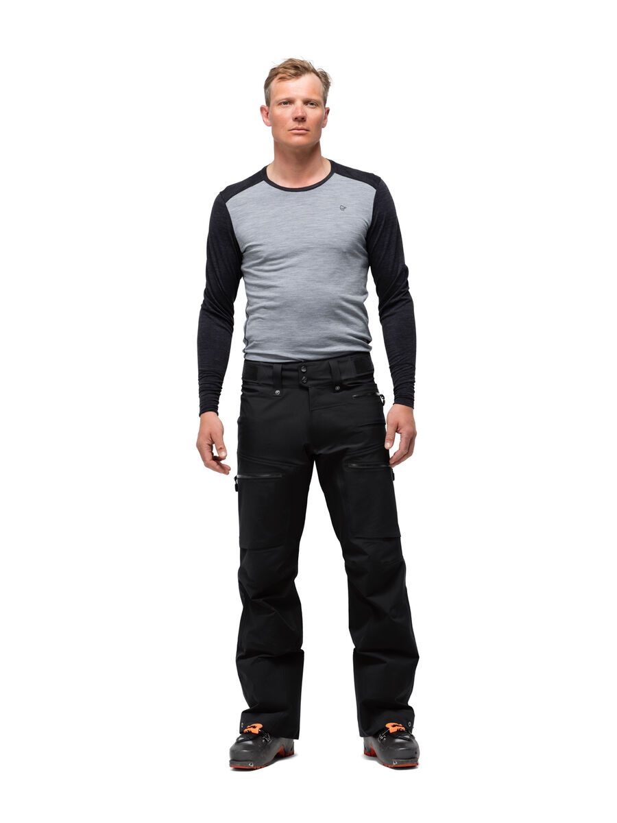 Norrona lofoten Gore-Tex Pants M's, caviar black - Bild 3