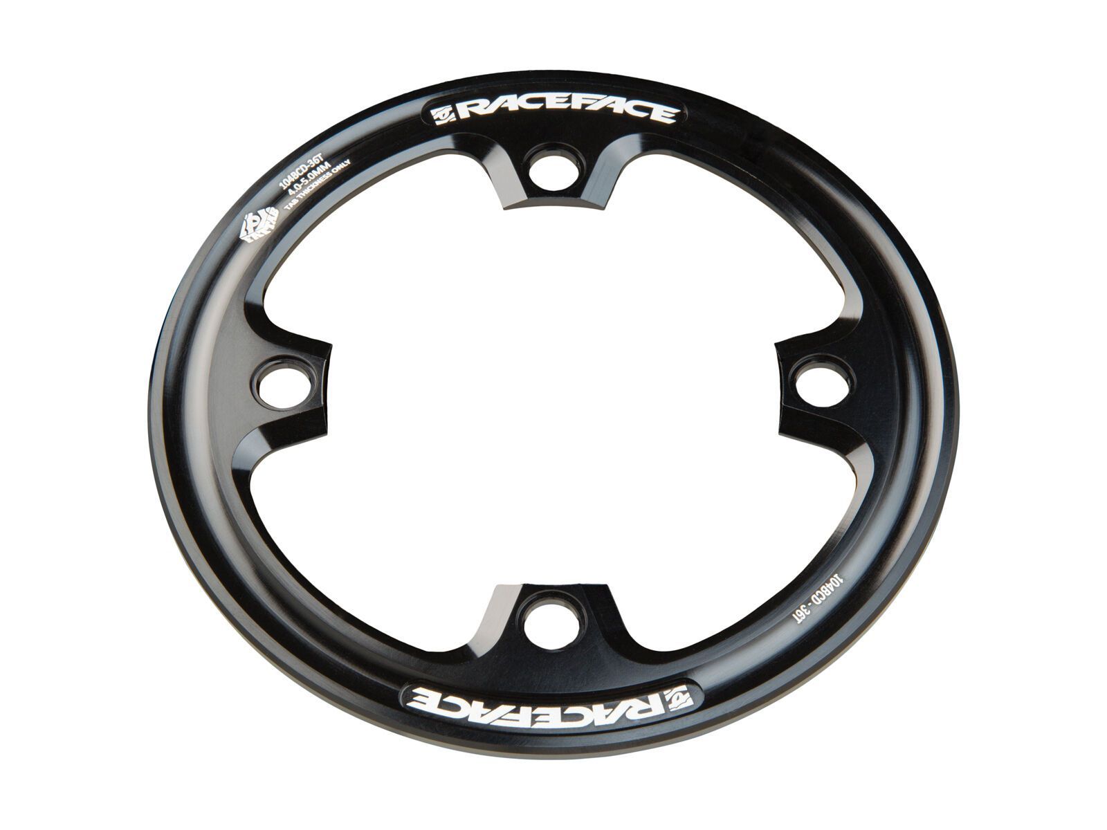 Race Face Lightweight Bash, Fat Tab, black - Bild 1