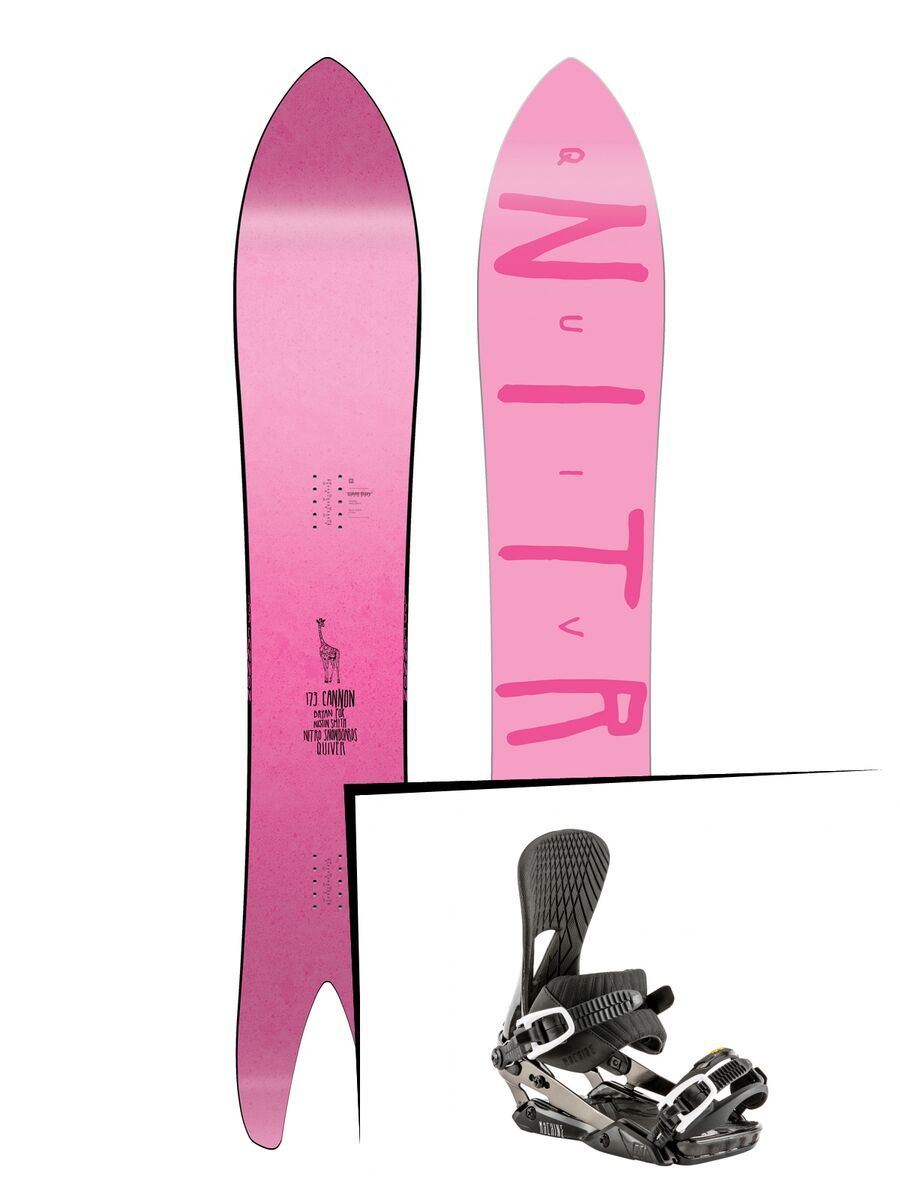 Set: Nitro Quiver Cannon 2019 + Nitro Machine dark night - Bild 1
