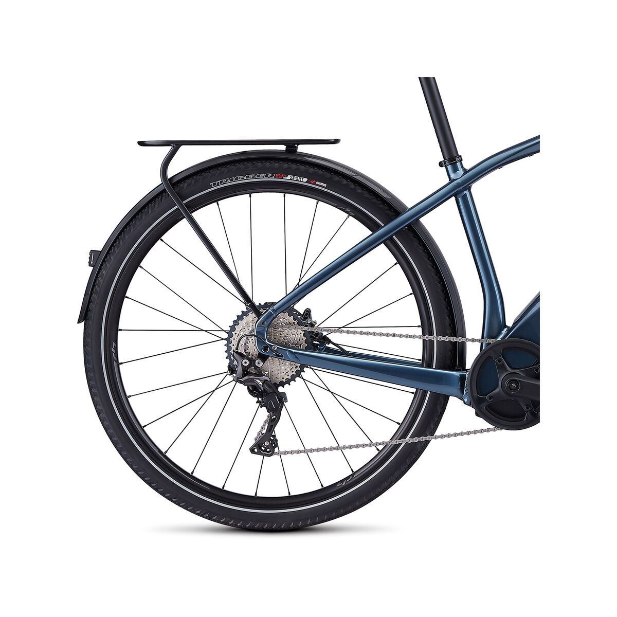 Specialized Men's Turbo Vado 5.0, cast battleship/black/chrome - Bild 6