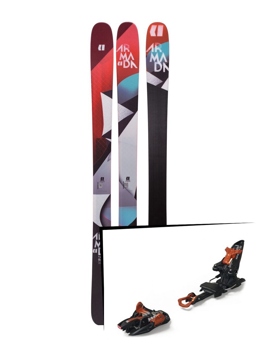 Set: Armada Trace 98 2019 + Marker Kingpin 10 black/copper - Bild 1