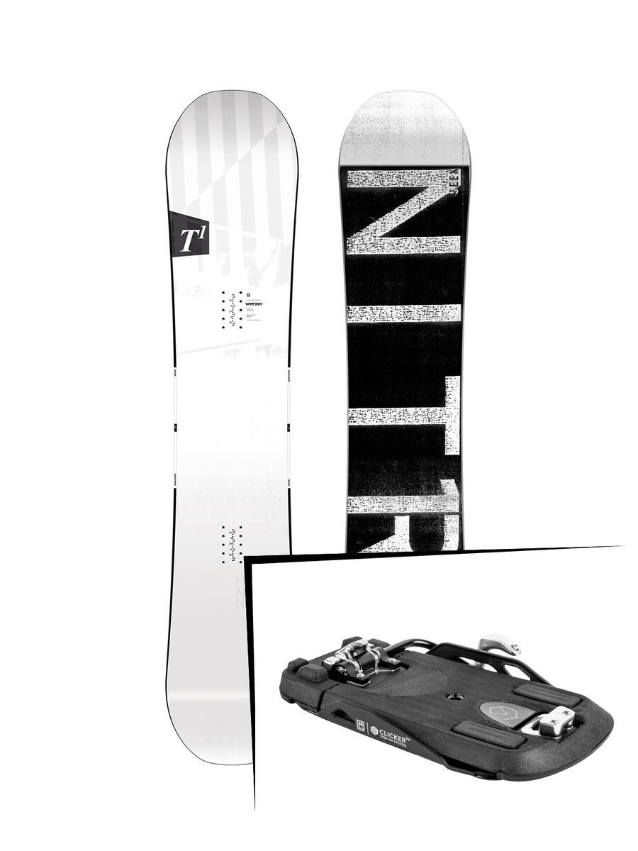 Set: Nitro T1 Wide 2019 + Nitro Clicker black - Bild 1